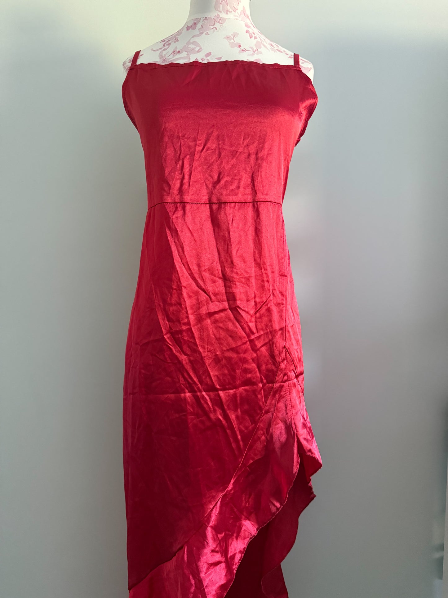 red delicious cosmopolitan slip dress