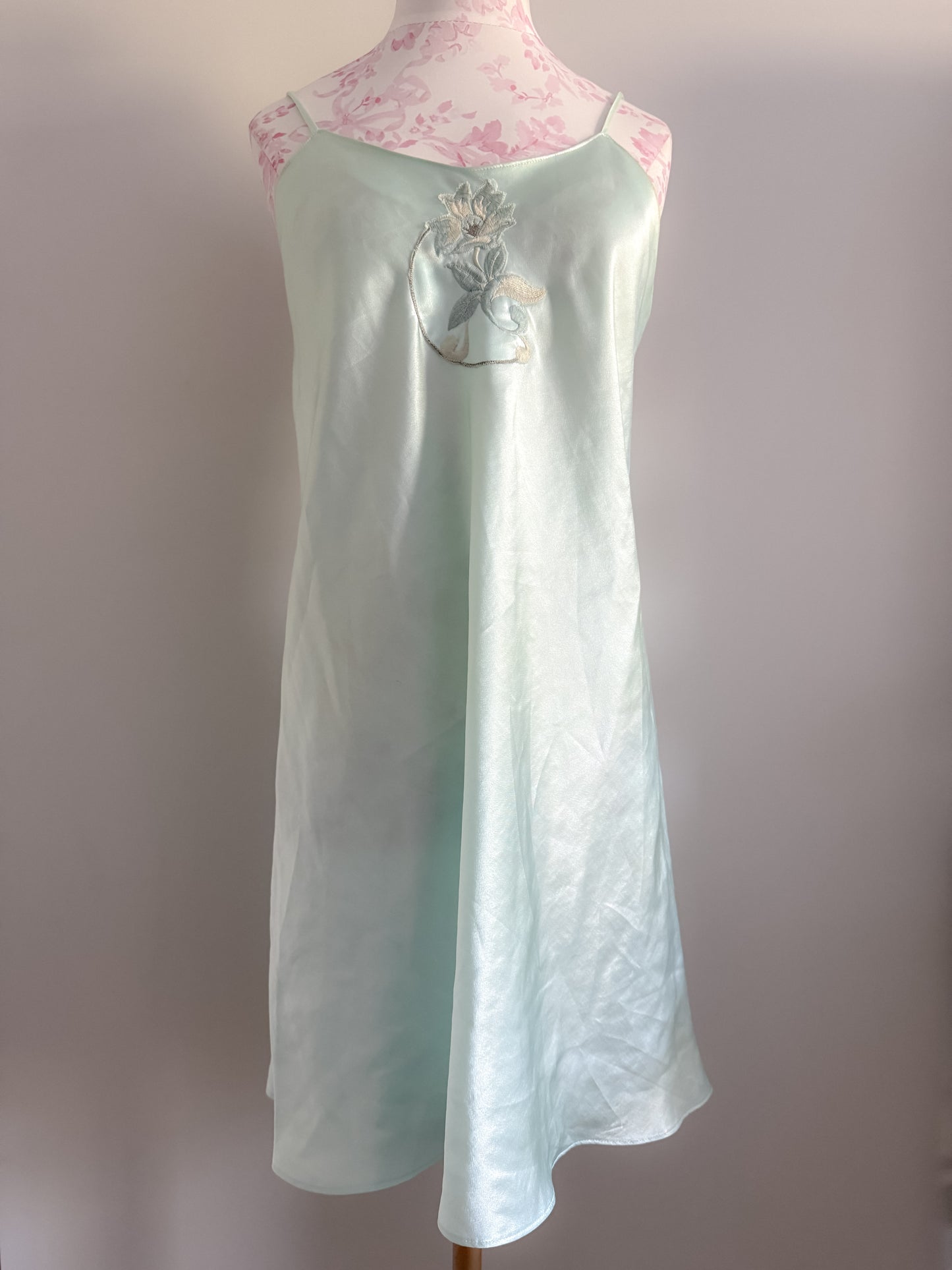 mint berry cosmopolitan slip dress