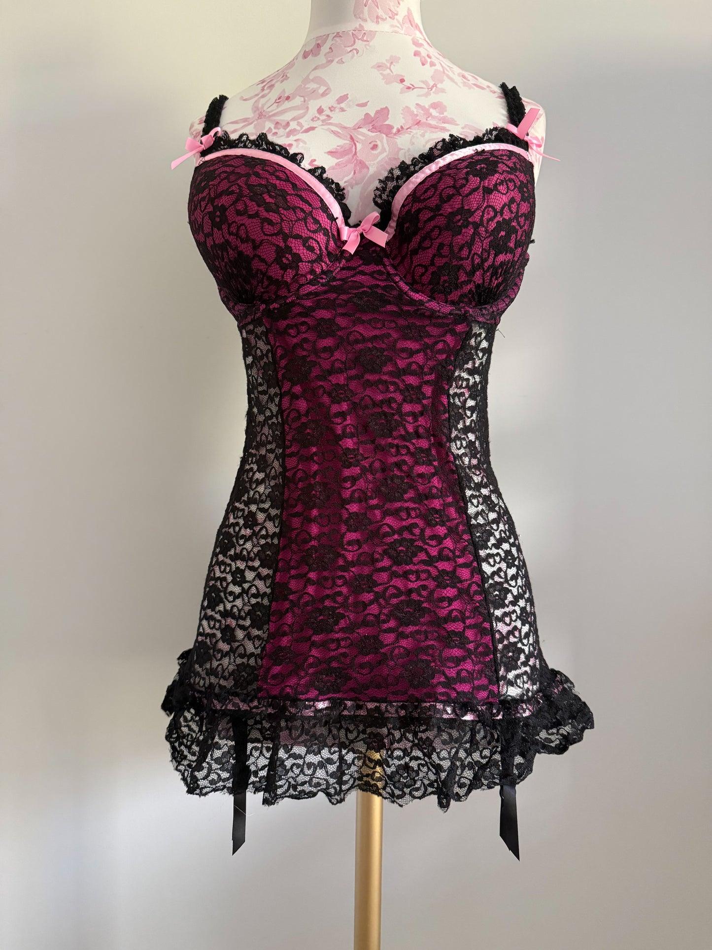 passion noir spritz cosmopolitan slip dress