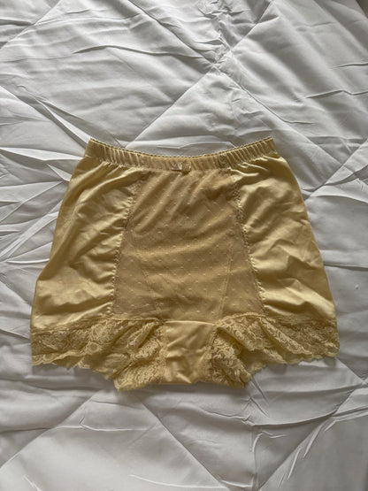 chamomile silk shorts