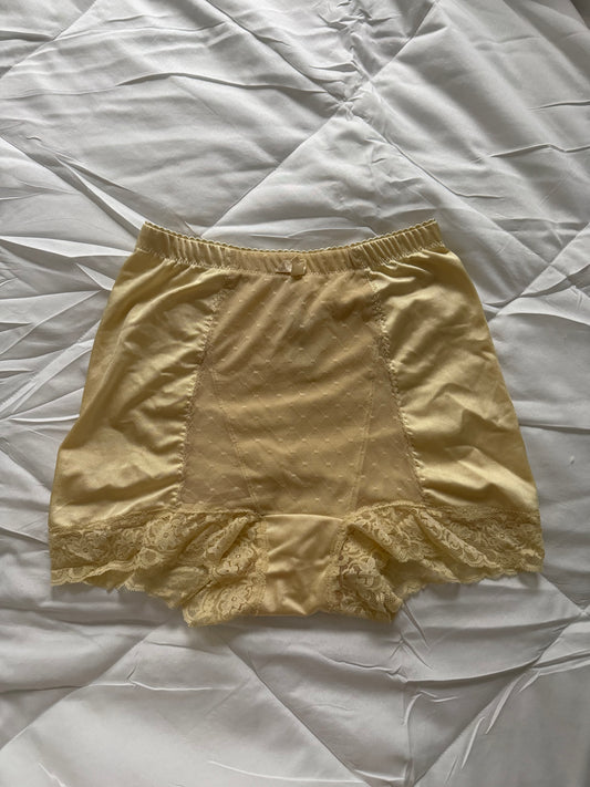 chamomile silk shorts