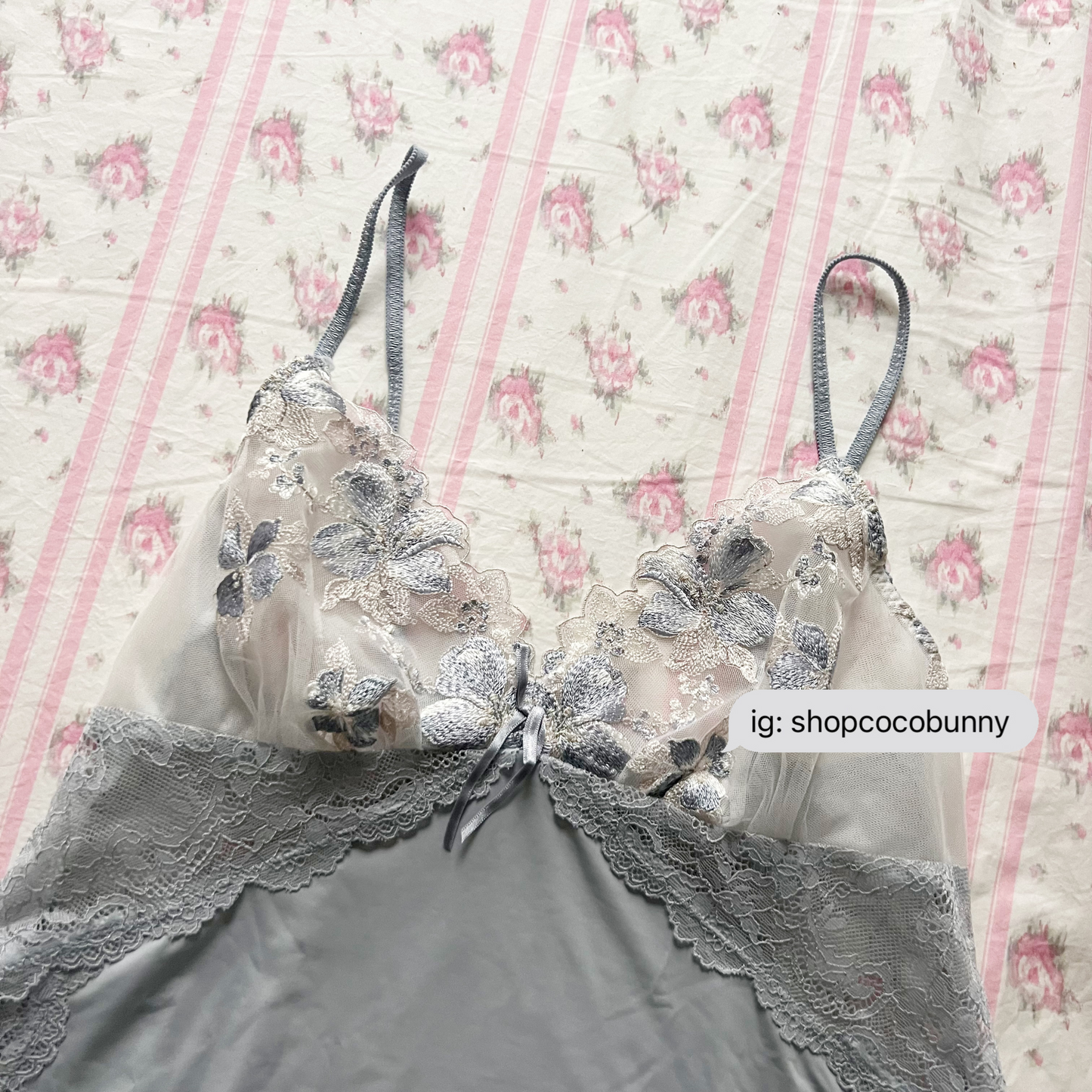 japanese brand blue babydoll slip dress