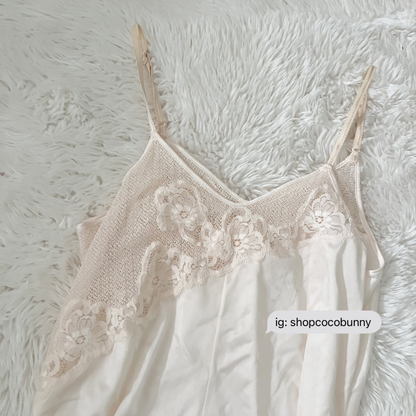 ethereal asymmetrical bodice mini slip dress