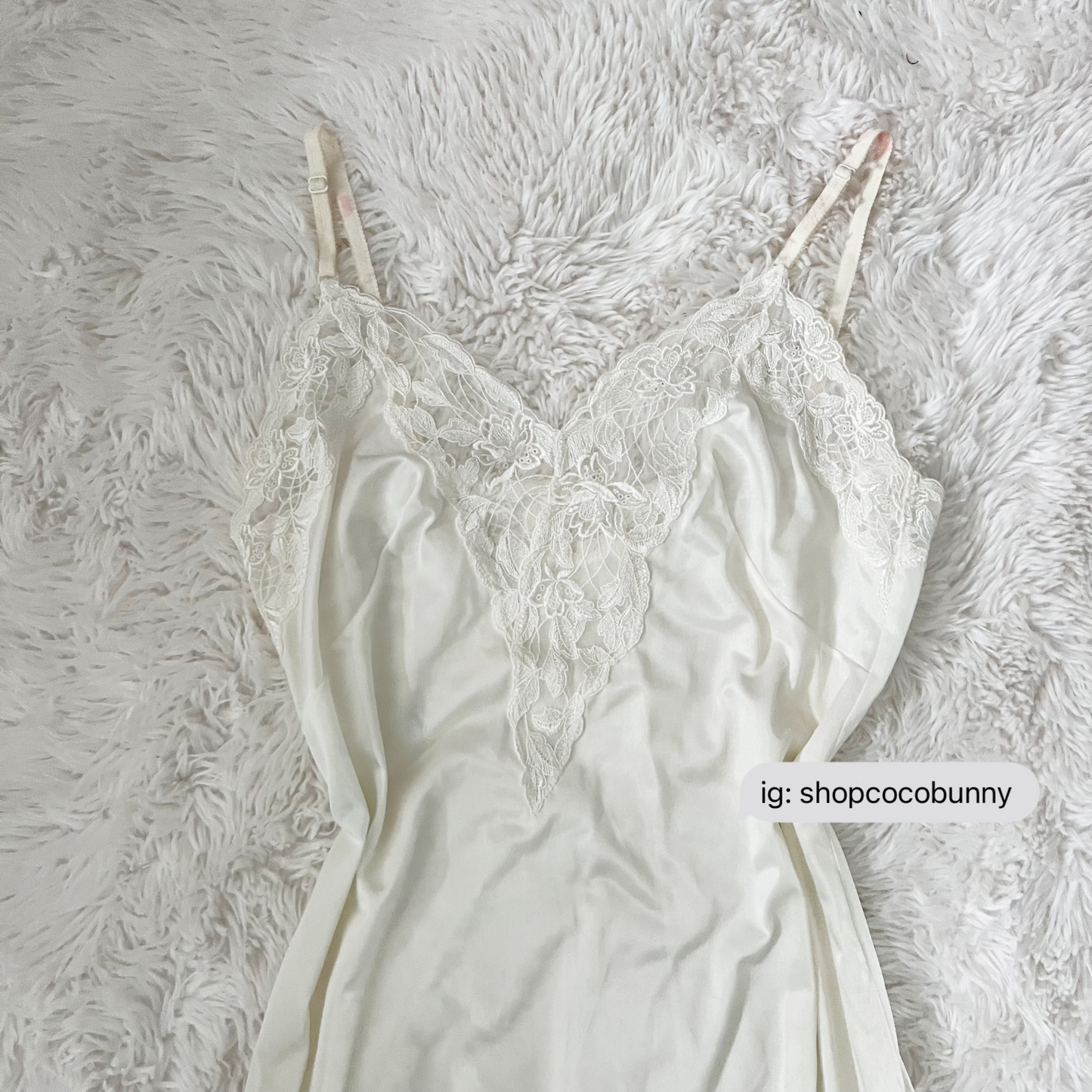 plunge v neckline embroidery slip dress